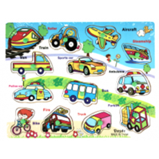 Transport Peg Puzzle